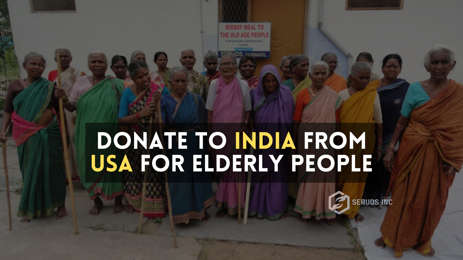 Donate To India From USA For Elderly People